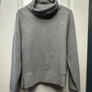 CALIA by Carrie Underwood Gray Cowl Neck Sweater